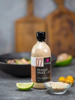 Соус ореховый на основе растительных масел, Tamaki 1уп/0,47л