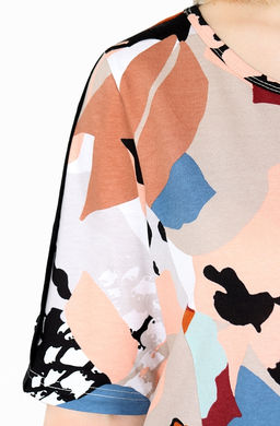 Платье Кассандра Х-483 (46-62) кулирка. Цвет в ассортименте - Лотос фото 5