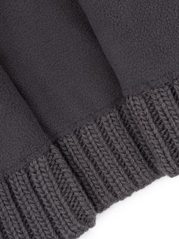 Капор жен. шерсть+акр LB-A53074 graphite