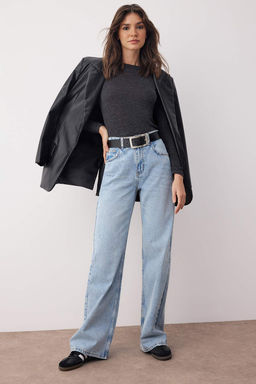 Mavi Yuksek Bel Genis Paca Wide Leg Jeans TWOAW26JE00077