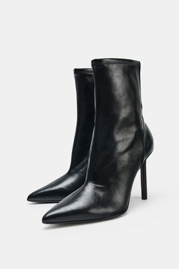 STILETTO HEEL ANKLE BOOTS