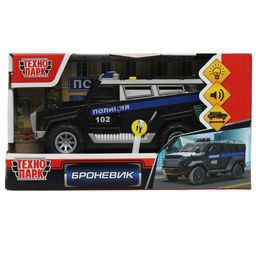 . Броневик "Полиция" 18 см, пластик свет-звук своб. ход, кор. арт.ZY1229646-R