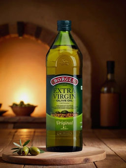 Масло оливковое "BORGES" Extra Virgin. стекло 1л  , шт