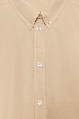 WASHED POPLIN SHIRT - Zara фото 16