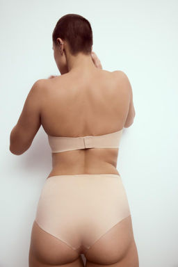 POLYAMIDE BLEND BANDEAU BRA - Zara фото 4