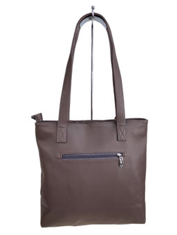 Женская сумка из искусственной кожи, цвет темная пудра - Greta фото 2