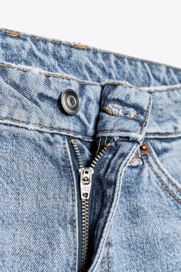 TRF STRAIGHT HIGH-WAIST JEANS - Zara фото 29