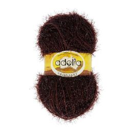 Пряжа ADELIA BRILLIANT 100% полиэстер 10 шт. х 50 г 90 м  5 м