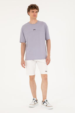 U. S. Polo Assn / Мужские трикотажные шорты цвета экрю - U.s. polo assn фото 3