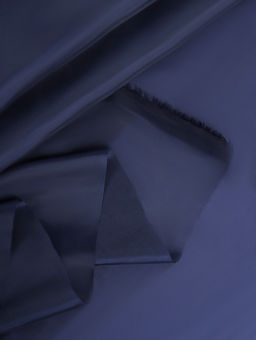 Цена за 100 шт. Подкладочная ткань таффета, 190Т, ширина 150 см, 100 м, полиэстер, тёмно-синяя