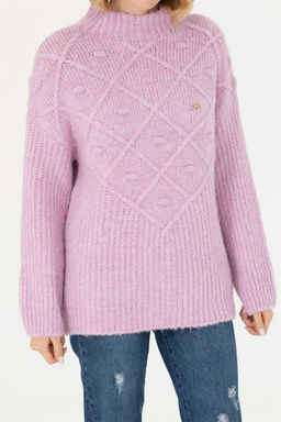 Женская розовая водолазка - U.s. polo assn фото 6