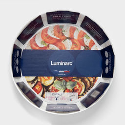 Форма для запекания Luminarc SMART CUISINE DIWALI, 2.5 л, d=26 см, круглая, стеклокерамика, белая