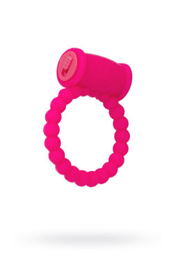 Эрекционное кольцо на пенис A-Toys by TOYFA Topya, силикон, розовый, 3,5 см