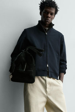 HEAVYWEIGHT ZIP-UP SWEATSHIRT - Zara фото 14