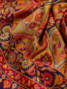 Палантин в ассортименте кашемир кади № Тк1005/33 - Ганг фото 3