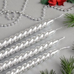 Свеча стержень 4 штуки 25 см витая / GL-10-4 /уп 36/144/ - Галеонтрейд фото 16