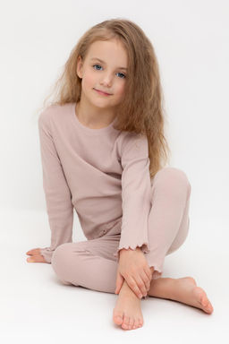 К 1588/кофейный пижама дет