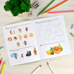 Книжка-картинка с заданиями для детей. Серия "К школе готов" арт. 64885 ОКРУЖАЮЩИЙ МИР