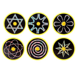 Цена за 20 шт. Волчок Узор, с лабиринтом, цвета МИКС - Simaland фото 6