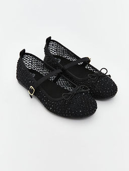 Fiyonk Detayl? K?z ?ocuk Babet