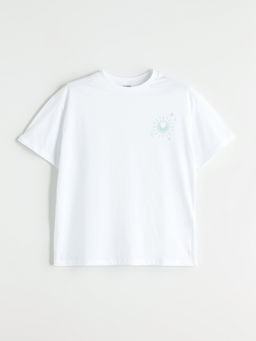 Bisiklet Yaka K?z ?ocuk Ti??rt