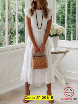 Платье женское из хлопка