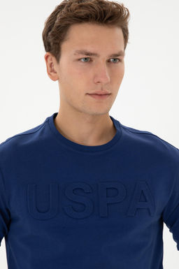 Erkek _ndigo Basic Sweatshirt - U.s. polo assn фото 2