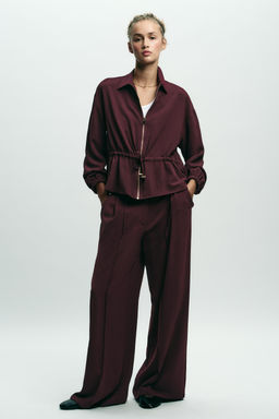 DRAWSTRING SAFARI JACKET
