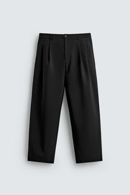 PLEATED WIDE-LEG TROUSERS - Zara фото 15