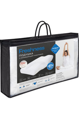 Анатомическая подушка с охлаждающим трикотажем Freshness ПА-61-35от