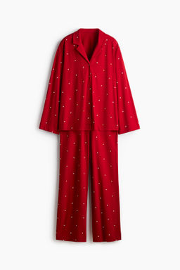 Pijama estampado de algod?n