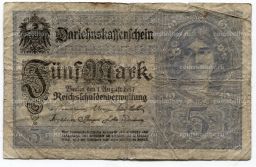 5 марок 1917 года Германия