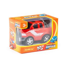 Крутой Вираж, автомобиль гоночный №4 инерционный (в коробке) - Полесье фото 7