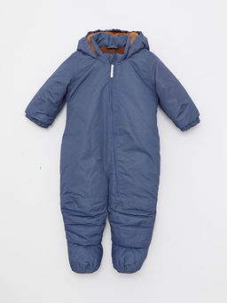 Kap??onlu Uzun Kollu Erkek Bebek Astronot Mont