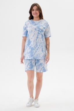 Костюм из кулирки унисекс дым голубой - Амадэль фото 19