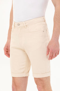 U. S. Polo Assn Мужские бежевые джинсовые шорты - U.s. polo assn фото 20