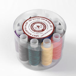 Нитки «Экстра» 40/2, 200 м, набор 14 шт., разноцветные