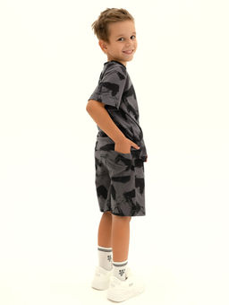 CHILLEASY 220021C-29 Футболка для мальчика, Антрацит