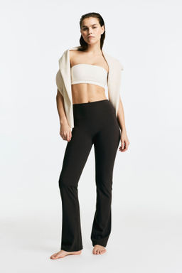 Leggings de yoga acampanados con SoftMove Lycra® - H&m фото 3