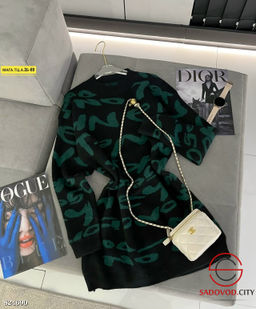 Кофт женская с принтом