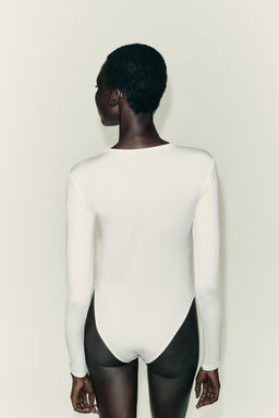 BASIC POLYAMIDE BODYSUIT