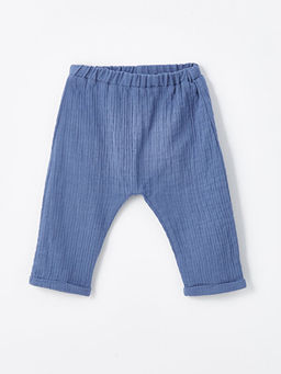 Beli Lastikli Basic Erkek Bebek Pantolon
