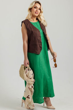 Платье 2137/01/Зеленый