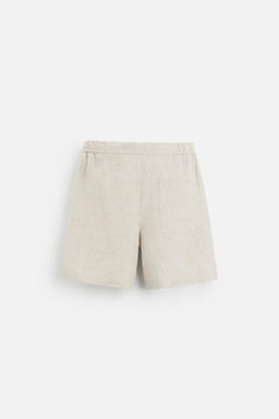 100% LINEN BERMUDA SHORTS - Zara фото 7