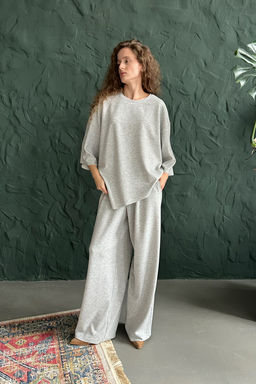 Брюки женские ASY107/01/Серый меланж