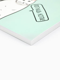 Ежедневник А5, 80 листов в тонкой обложке Кот - Artfox фото 3