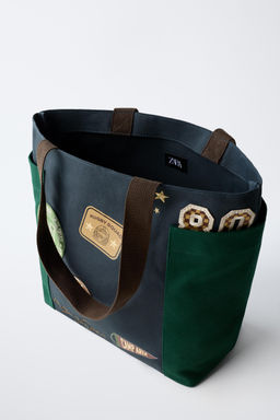 PATCHED TOTE BAG - Zara фото 4