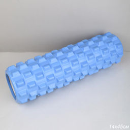 Ролик массажный спортивный Woohooo SHARP 45x14/ синий/уп10