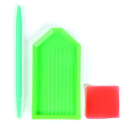 Алмазная мозаика с полным заполнением на холсте «Горное озеро», 40×50 см