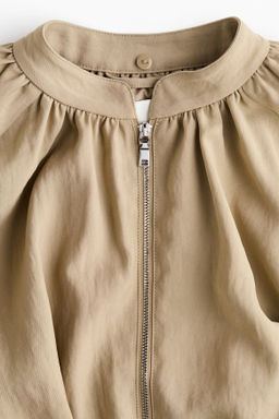 Chaqueta con fular y bajo burbuja - H&m фото 3